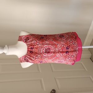 Sleeveless sheer summer blouse by Rose & Olive. Women Size Xsmall